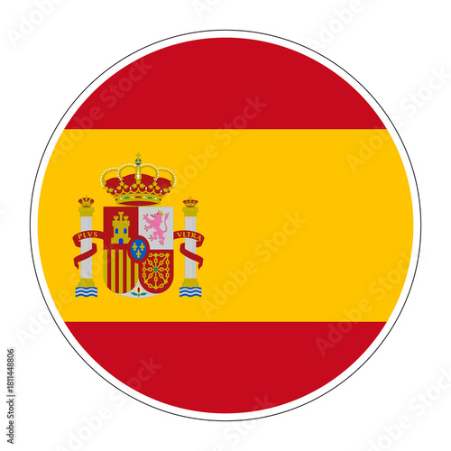 Wallpaper Mural spain flag Torontodigital.ca