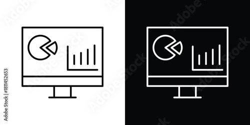 Dashboard icons symbols. Collection of simple black icons