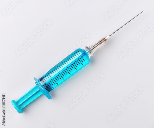 Needle isolated on white