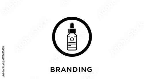 Elevate Your Brand with a Premium Oil Dropper Icon Design for Visual Branding and Marketing Materials