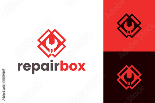repair box logo vector