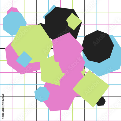 brisk crease abstract vector