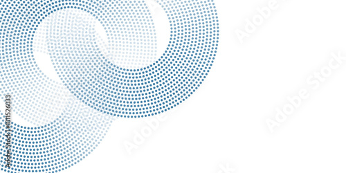 Bright blue minimal dotted line abstract background. eps10.