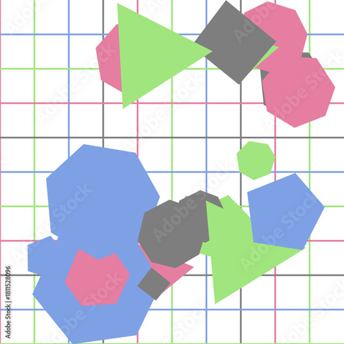 jade streamline abstract vector