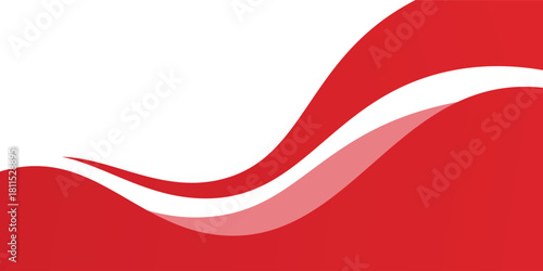 Modern blue banner background. Graphic design banner pattern background template with dynamic wave shapes