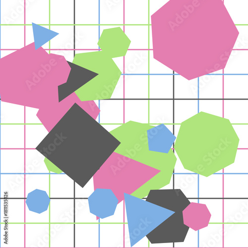 solar stonework abstract vector