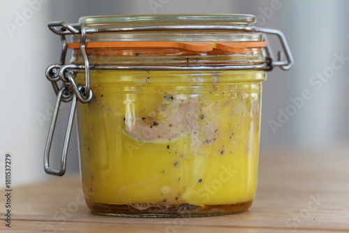 Bocal de foie gras d'oie