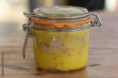Bocal de foie gras d'oie
