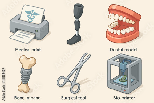 Medical innovations: 3d printed prosthetics, dental models, and surgical tools