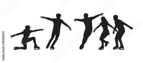 People on their skates
