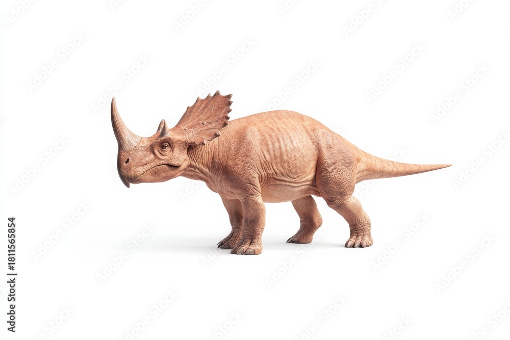 Fototapeta premium Realistic proto dinosaur depiction for educational and artistic use