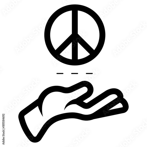 peace movement icon