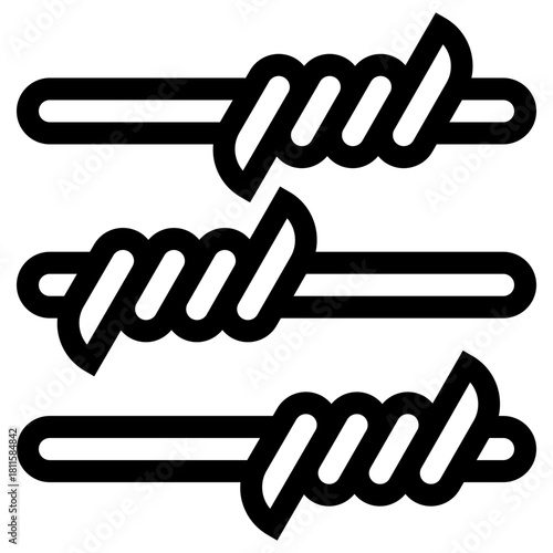 barbed wire icon