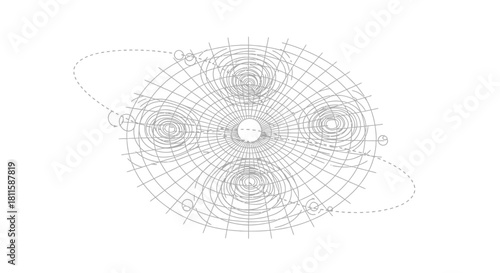 Fototapeta Naklejka Na Ścianę i Meble -  black and white fan