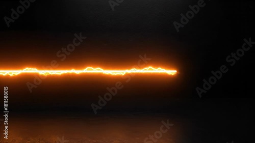 Electrical arc discharging across gap