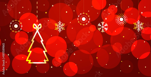 albero di natale, cartolina di natale, albero, natale