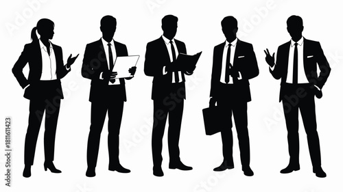 Professional business group concept vector