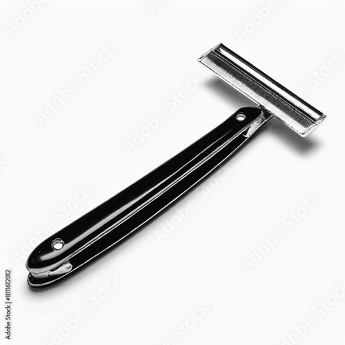 Classic Safety Razor Elegant Shaving Tool for Grooming and Personal Care