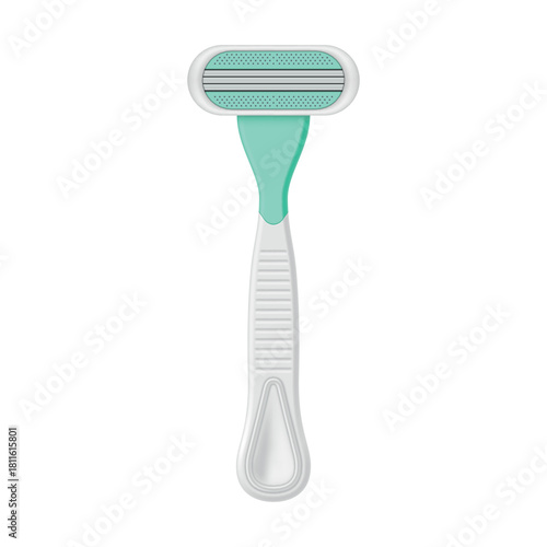 An illustration of a womens razor for a smooth and comfortable shave, ideal for gentle skin care and beauty maintenance.