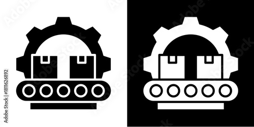 Equipment Tools  Icon Set White Style Collection