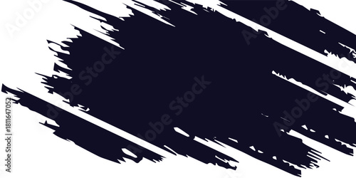Dark Blue Brush Stroke Irregular Shapes Grunge Edges for Textures Grunge is an eye-catching design element perfect for adding depth to backgrounds or designs