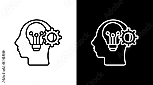 Intelligence With Icon Set Design