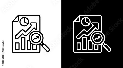 Statistical Analysis With Icon Set Design