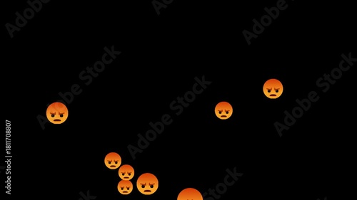 angry reaction fly animation