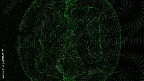 fingerprint on digital background