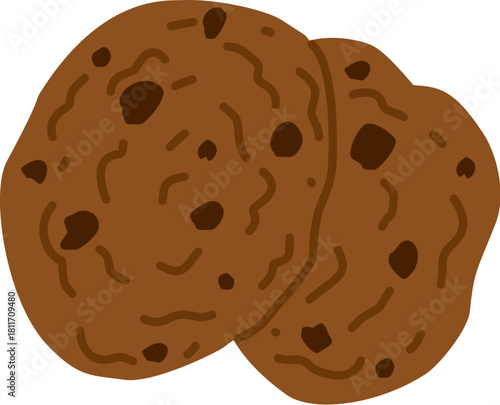 vector illustration of peanuts