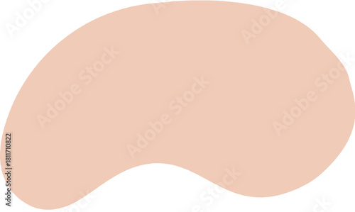 Abstract Doodle Shape Decorative Element