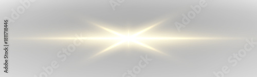 Gold light streaks flash across a black PNG layer. Sparkling particles scatter in radiant paths. Ideal for sunrise or magical compositions.