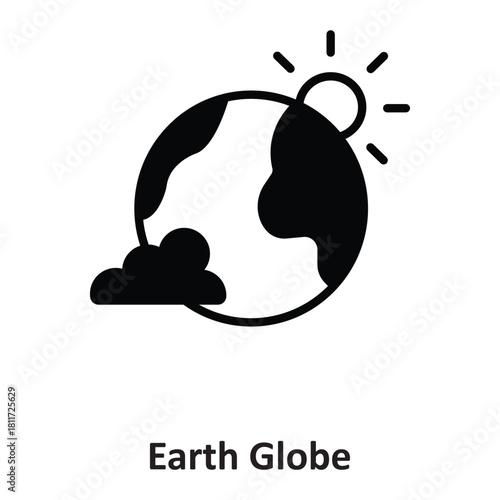  Earth Globe Vector icon which can easily modify or edit