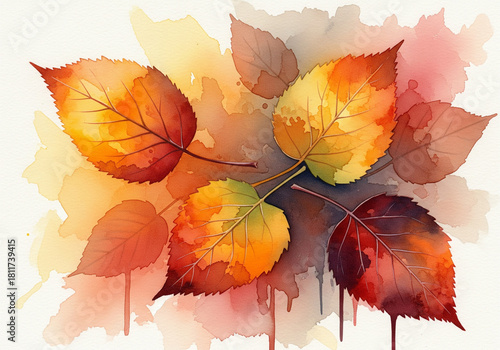 autumn leaves background
