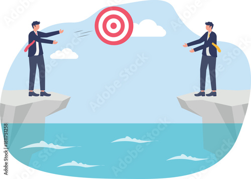 illustration of efforts in achieving business targets
