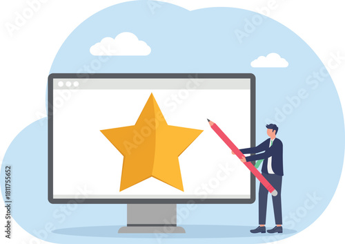  illustration of creating a strategy to achieve a good business rating and quality
