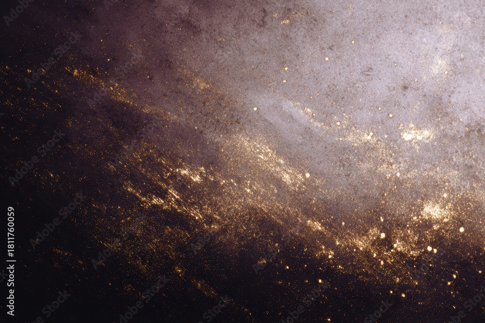 Obraz premium grunge texture with retro film grain and scratches, macro detail, monochrome palette, premium look, golden hour tone, clean background for typography, brand-safe, no logos