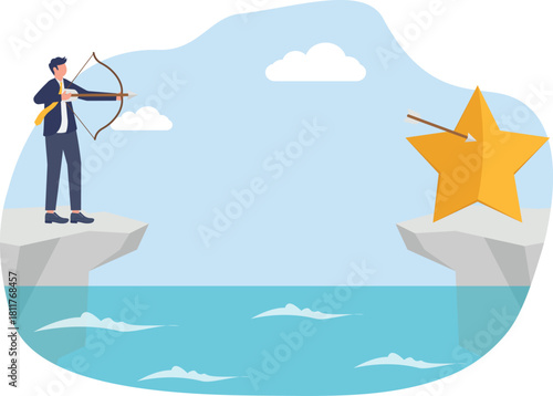 illustration of targeting to become a high-quality business
