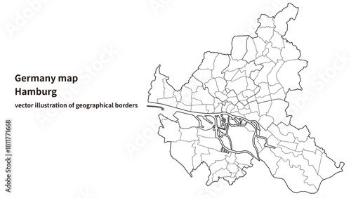 Hamburg Map – Detailed City-State Map of Germany