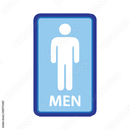 Men's Restroom Sign