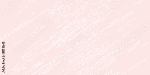 Abstract lines in pink, simple shapes, delicate lines create a gentle texture, suitable for backgrounds or minimalist designs offering visual softness and subtle elegance