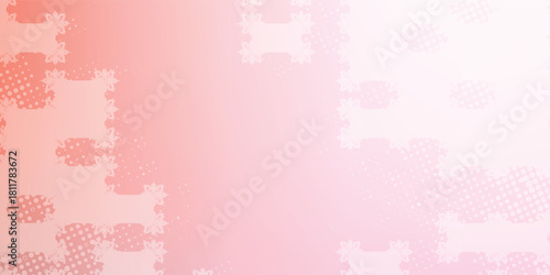 Abstract Dots Pink Squares Floral Patterns Gentle Gradient Background for wallpaper or graphic design projects offering delicate touch and artistic vibe, promoting creativity