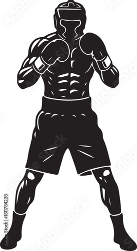 black silhouette of cabin house on white background, vector.