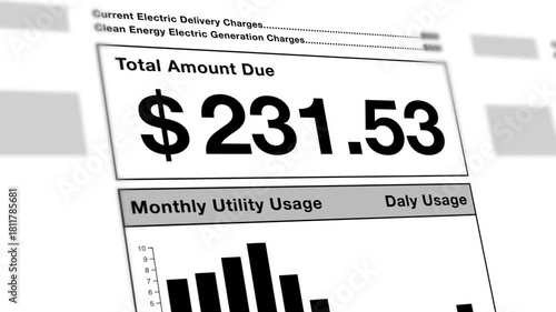 Close-up scene showing rising household bills symbolizing higher living costs and financial pressure faced by families and individuals.