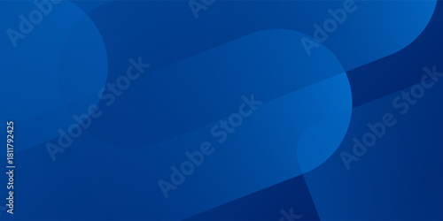 Abstract blue background with glowing geometric lines. Modern blue gradient square shape design. Futuristic technology concept. Suit for brochure, corporate, website, poster, banner, cover modern