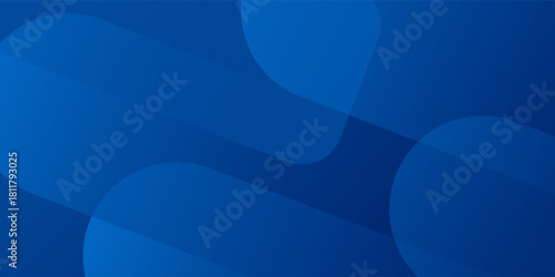 Abstract blue background with glowing geometric lines. Modern blue gradient square shape design. Futuristic technology concept. Suit for brochure, corporate, website, poster, banner, cover modern