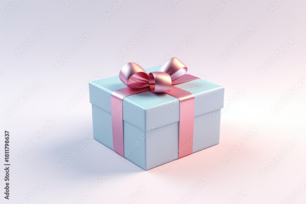 Fototapeta premium Gift box letterbox mailbox.