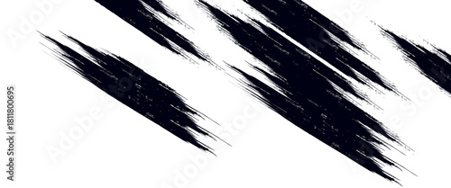 White background with grunge black tire tracks. modern