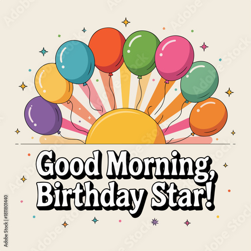 good morning typography , good morning lettering, good morning 