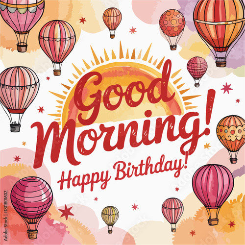 good morning typography , good morning lettering, good morning 